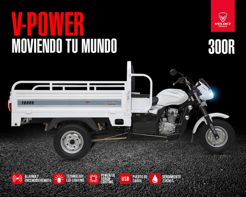 MOTO CARRO COVALT 300CC VELOCI