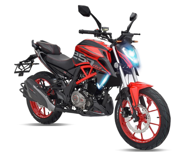 MOTOCICLETA RAZZER 250RR ROJA VELOCI (2025)